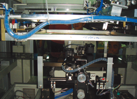 R2R網版印刷核心技術之四柱垂直昇降網版印刷模組（台灣恒基公司）