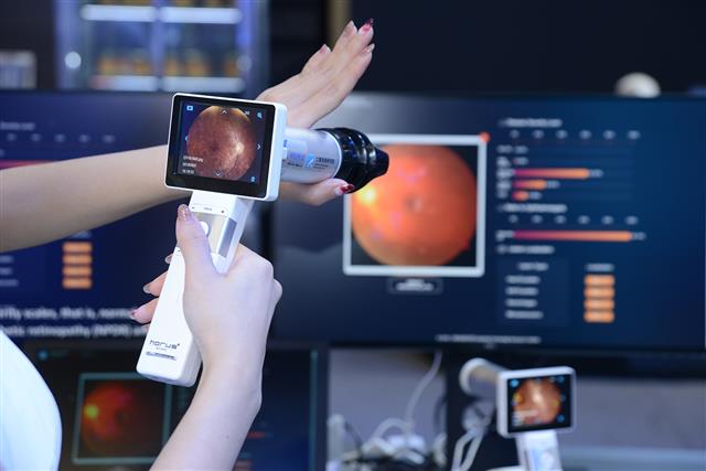 工研院研發的糖尿病視網膜病變AI診斷輔助分析系統，是醫師診斷好幫手。