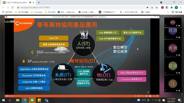 IC晶片供應鏈資訊安全標竿線上研討會- 演講實況2