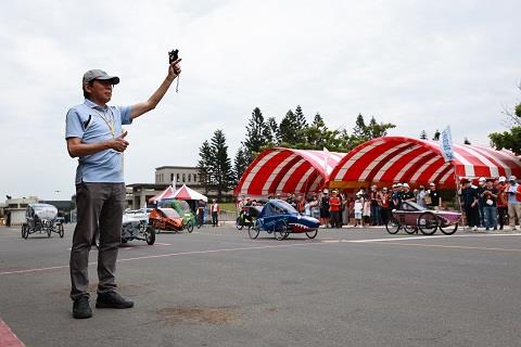 「第32屆全國大專校院環保節能車大賽暨第三屆科技新秀大賽」活動現場照片。