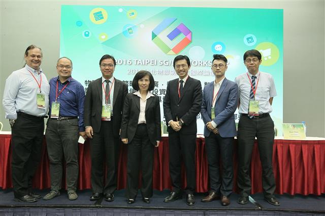 圖6：2016 Taipei 5G/IoT Workshop專題座談與談人合影