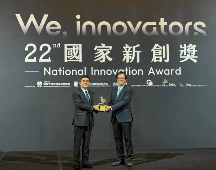 台糖新世代豬流行性下痢（PED）疫苗奪國家新創獎