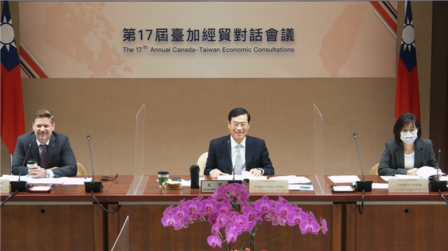 The 17th Canada-Taiwan Economic Consultations (CTEC) was held virtually on 14 December 2021.