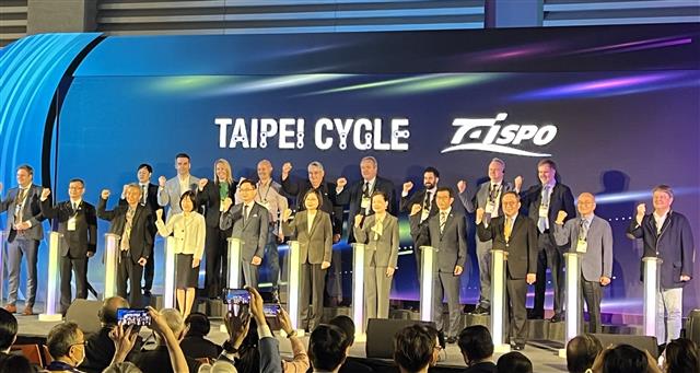 Grand Opening for Taipei Cycle and TaiSPO 2023 Asia Biggest Bicycle and Sports Show