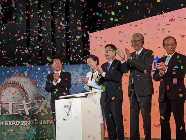 The head of the Ministry of Economic Affairs(MOEA)), Mei-Hua Wang, led the delegation to Japan for The 2023 Taiwan Expo Japan.