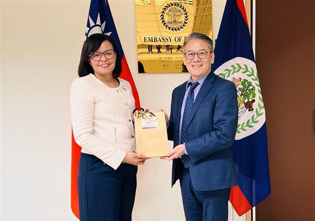 TITA Director General visits Belize Ambassador