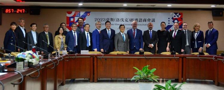 Taiwan, Slovakia agree to boost ties at 2023 Economic Consultations