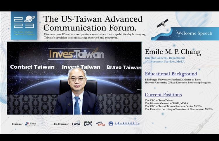 Taiwan-US Collaboration to seize the business opportunities in Satellite communications