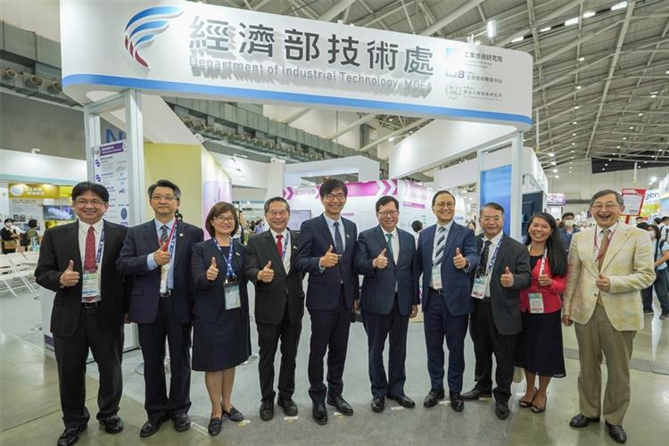 The MOEA, through its Department of Industrial Technology, unveiled a dedicated pavilion on the opening day of the 2023 Bio Asia.