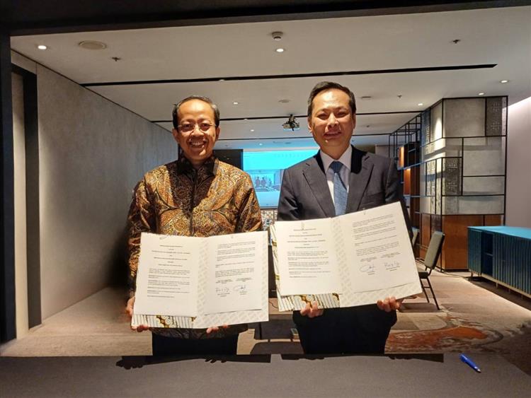 MOUs on Trade Promotion Cooperation and on Halal Cooperation Signed to Deepen Taiwan and Indonesia Bilateral Cooperation. 