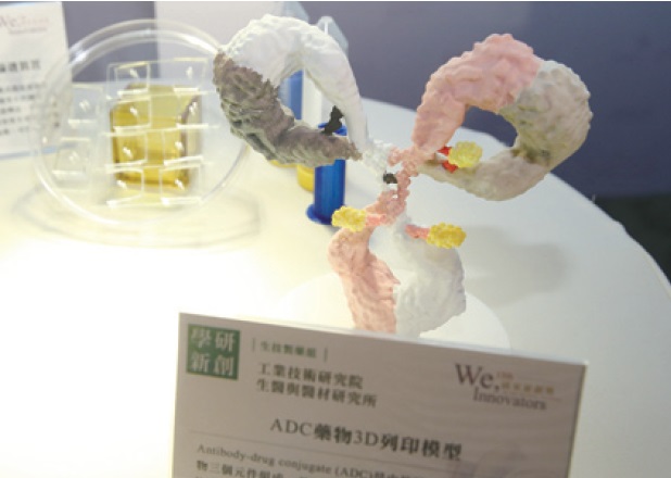 抗體–藥物複合體(Antibody-Drug Conjugates, ADCs)3D列印模型