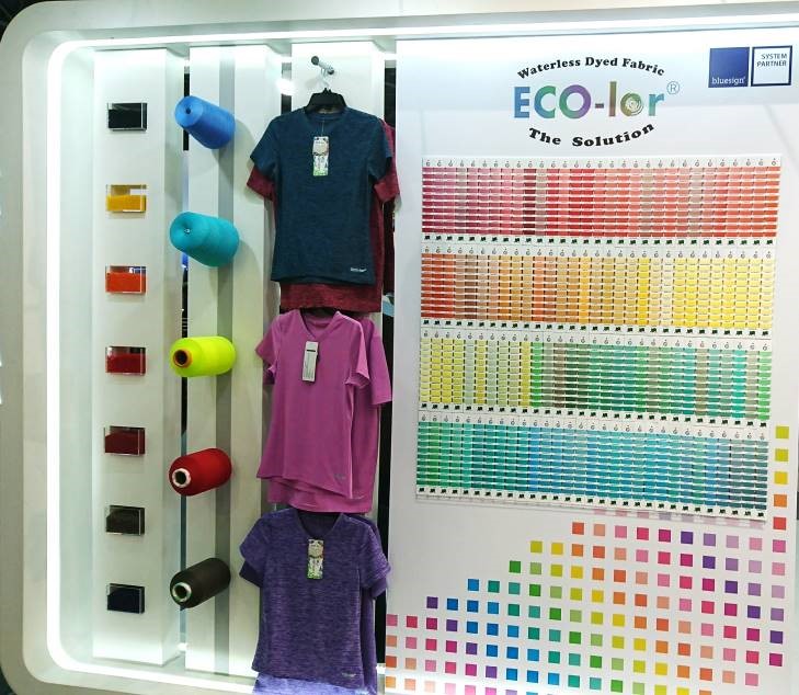 圖28　南緯原液染色技術Eco-lor®可達2,400種顏色