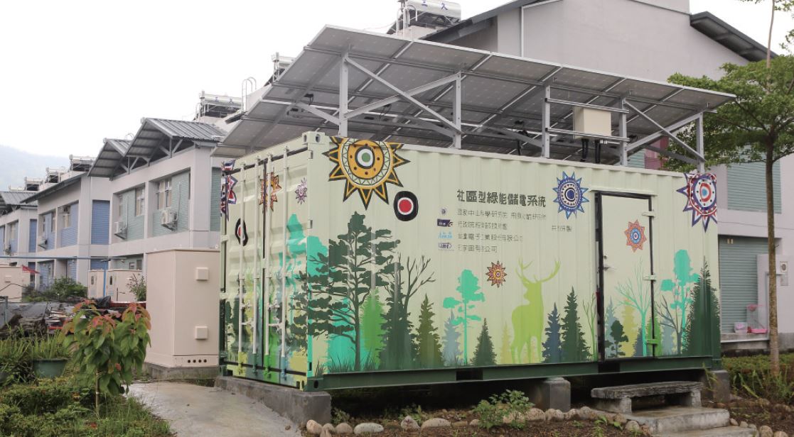 高雄日光小林村再生能源儲電系統(100kWh儲能貨櫃)