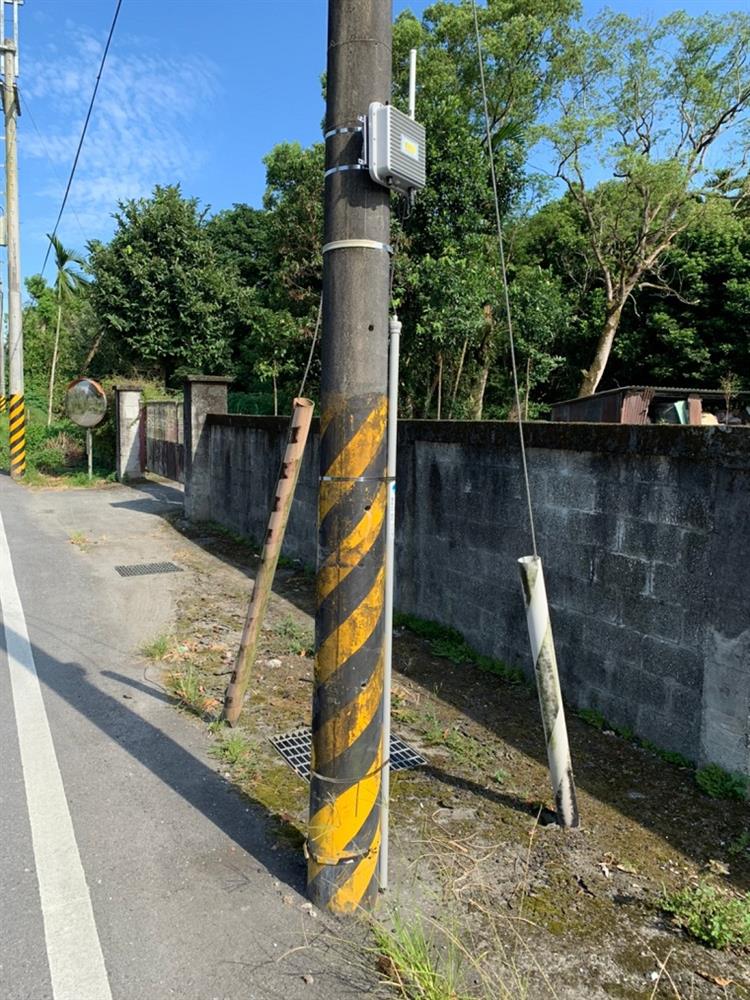 進入颱風季經濟部水利署隨時警戒監控做好防颱準備—淹水感測器