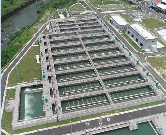 台水公司完成防汛整備，以期颱風期間穩定供水-豐原淨水廠 前處理沉澱設備