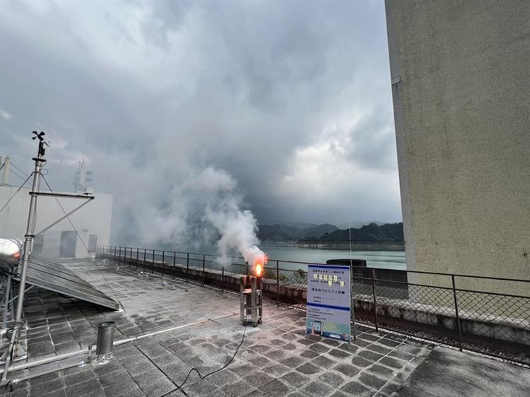 掌握每次降雨機會 曾文水庫本週第三度人工增雨1