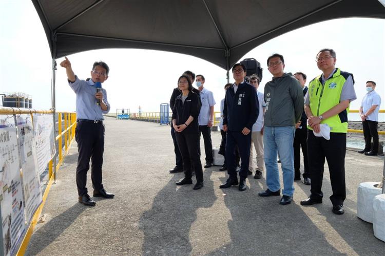 高雄興達電廠旁緊急海淡機組如期產水，穩定南部地區用水需求-2