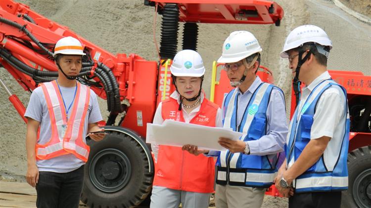 視察「石門水庫至新竹聯通管工程」隧道施工合_1