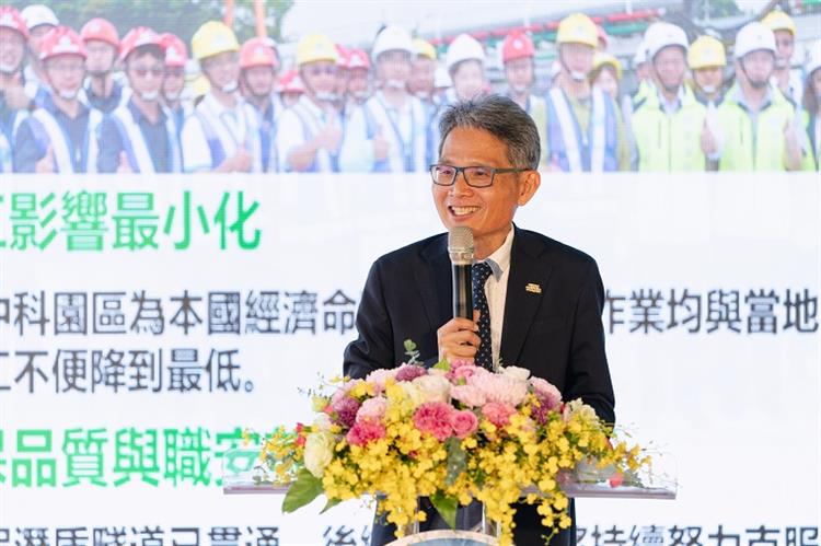 大安大甲溪聯通管工程計畫-大甲溪輸水管第3標統包工程潛盾隧道貫通典禮—賴次長致詞