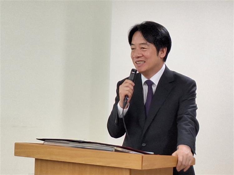 賴總統表示臺灣具有堅強韌性，大家在困難中一同進步向前。