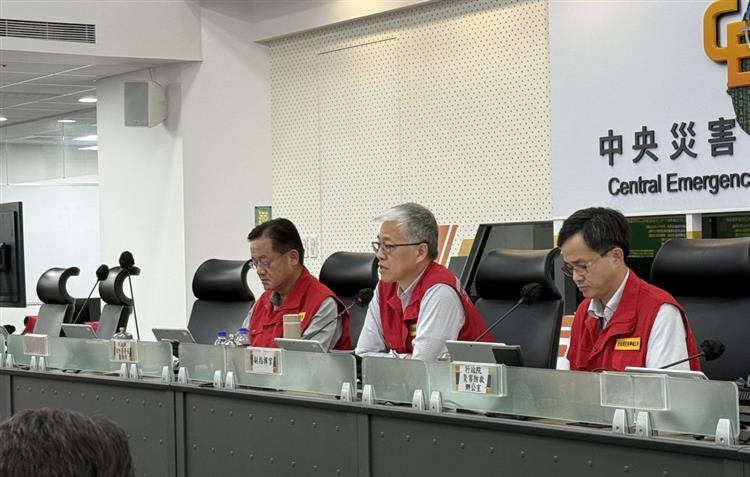 1中央應變中心盤點災情狀況 加強孤島之防災韌性，降低災害衝擊