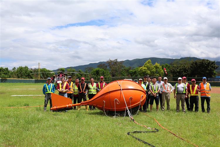 國內首度執行的 MobileMT 空載大地電磁探測計畫