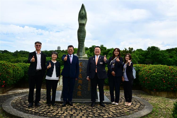 台日跨海情誼長存 澄清湖與田澤湖姊妹湖邁入第38年-雙方於澄清湖合影留念