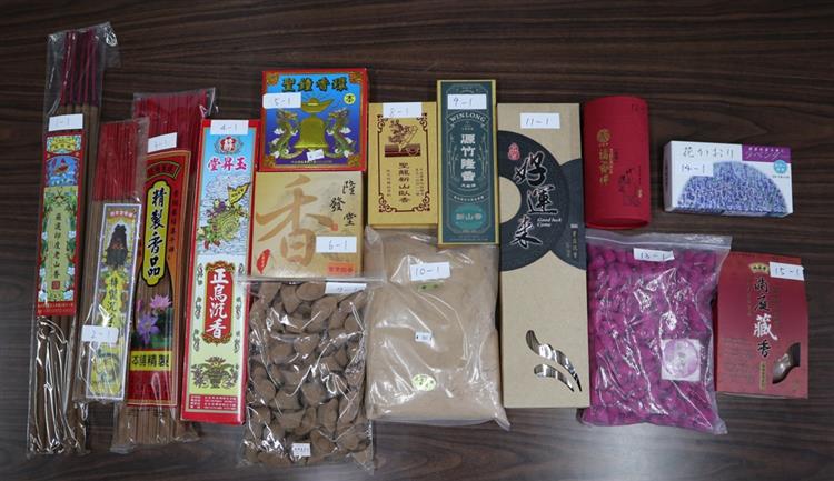 1141007標準局新聞稿【主圖】香品檢測結果