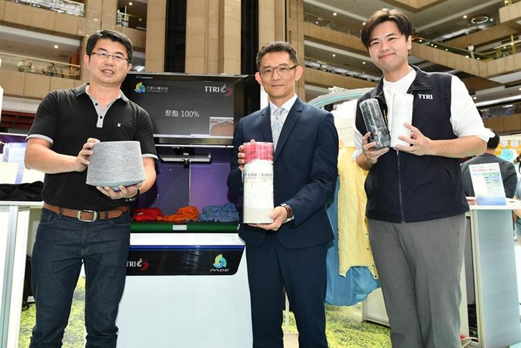 紡織所開發「混紡纖維多光譜影像AI識別技術」，0.5~1秒即可檢測1件衣物