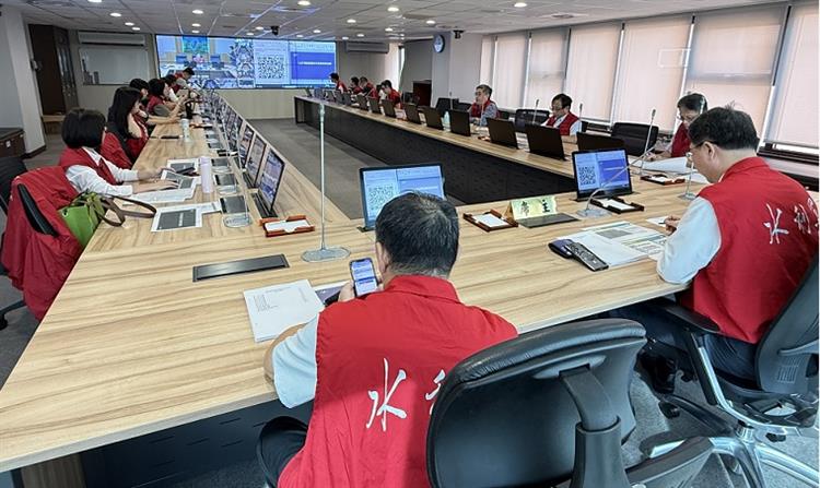 5鳳凰颱風北轉接近臺灣　水利署召開防汛整備視訊會議超前部署加強防汛整備