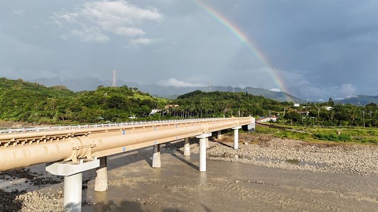4持續建構穩定供水及韌性安全水環境，支持區域均衡與產業成長-曾文南化聯通管-水管橋
