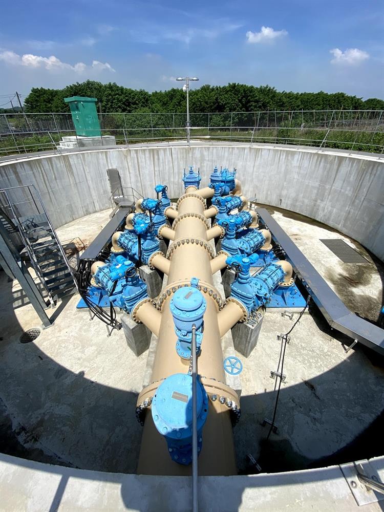 5持續建構穩定供水及韌性安全水環境，支持區域均衡與產業成長-高屏溪溪埔伏流水集水井