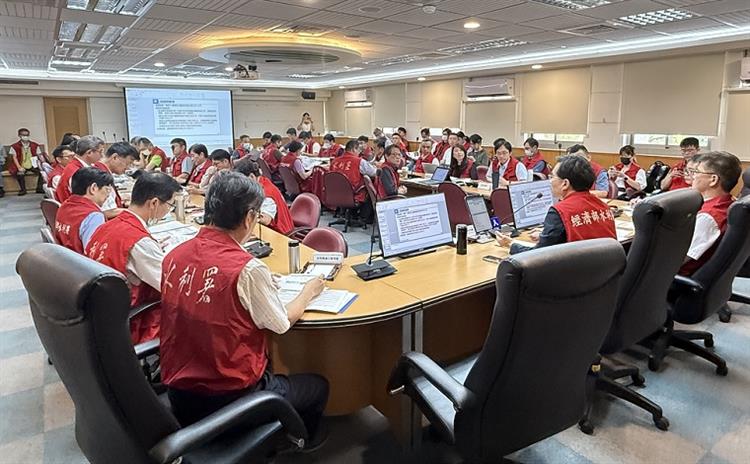 4.災水利署災害緊急應變小組今（27）日召開第3次工作會議