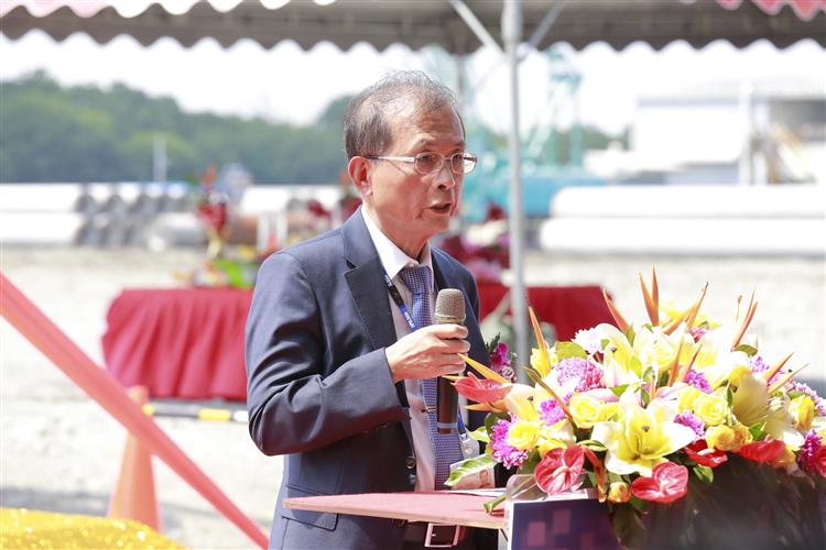矽品精密張衍鈞副董事長主持斗六新廠動土典禮