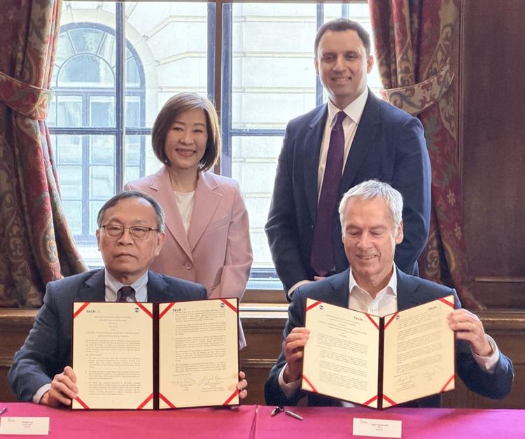 臺英經貿對話會議 深化供應鏈及關鍵領域合作