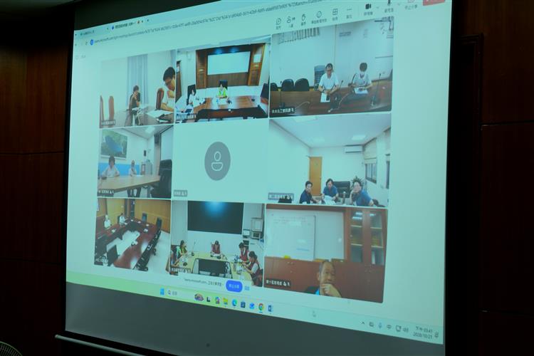 台水公司召開「薔琵颱風緊急應變第一次工作會議」視訊會議