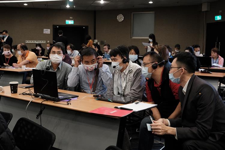 在跨國往來受限的情況下，台日媒合輔導仍能突圍，安排廠商透過視訊方式，積極與日商洽談。