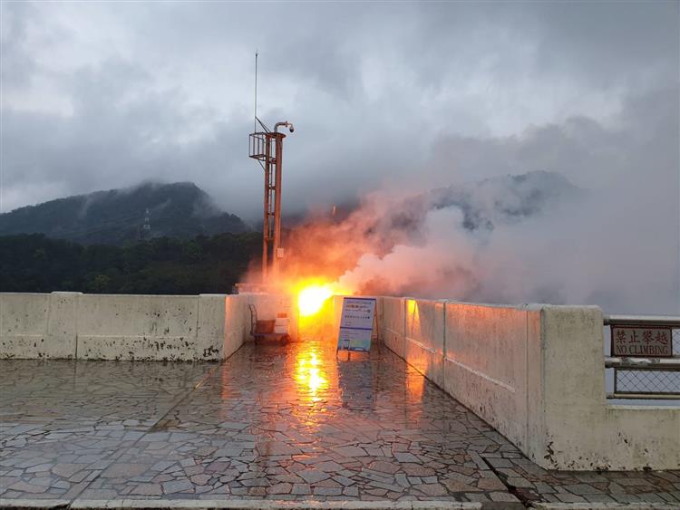 每刻皆守視降雨機會，水利署不間斷啟動人工增雨1