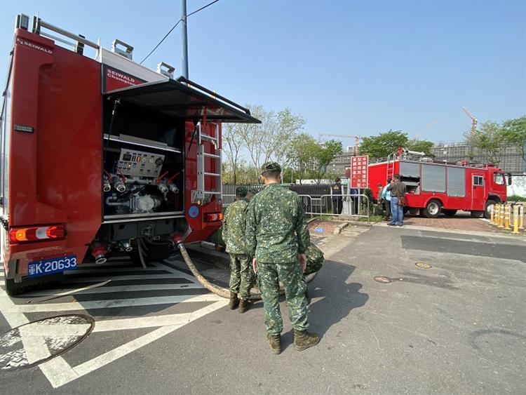 水利署協調國防部支援水車，優先提供臺中分區供水地區醫療院所及學校補水作業