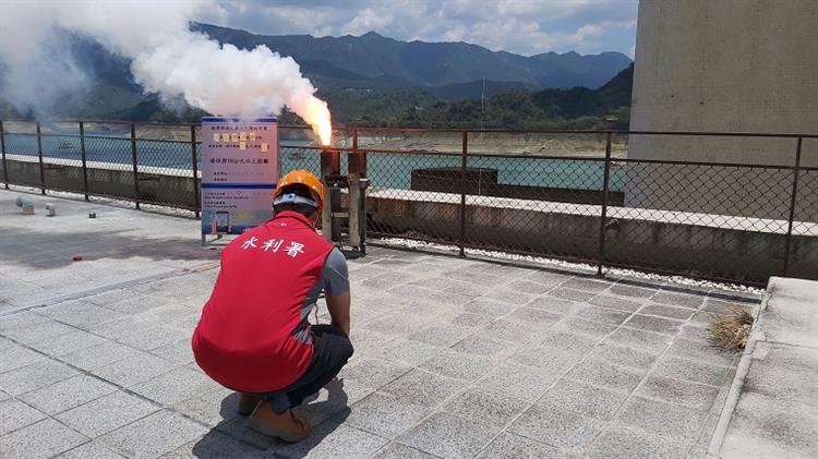 過任何降雨機會，水利署啟動人工增雨—曾文水庫