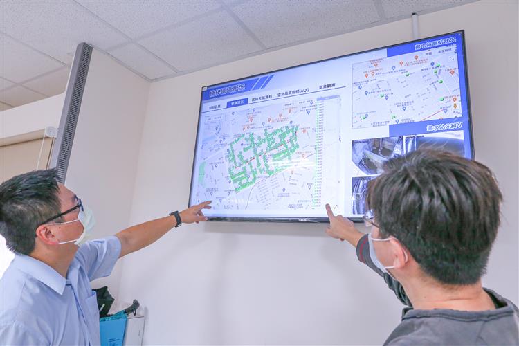 加工處透過大數據分析建置廢水及空污智能監測系統 