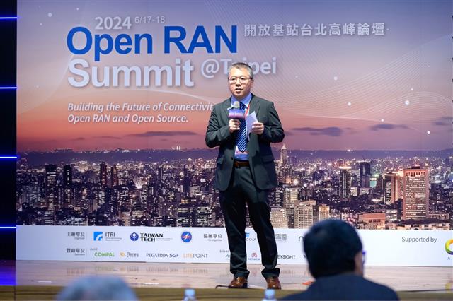 工研院資通所所長丁邦安強調國內5G Open RAN生態鏈的完整性，可以有效助力全球Open RAN產業的發展。