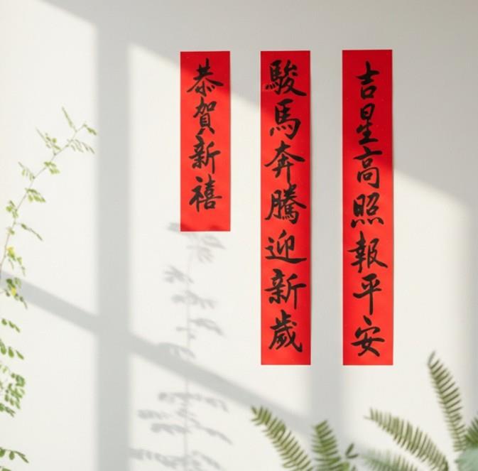 開啟彈跳視窗，連結到AI臨摹科技迎新年，書法名家賀歲寫春聯-AI仿民國書法名家行書體(jpg檔)