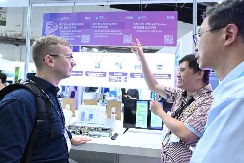 Open popup window for The B5G/6G NTN wide-coverage base station system enables seamless high-speed communications across land, sea, and air.(jpg)