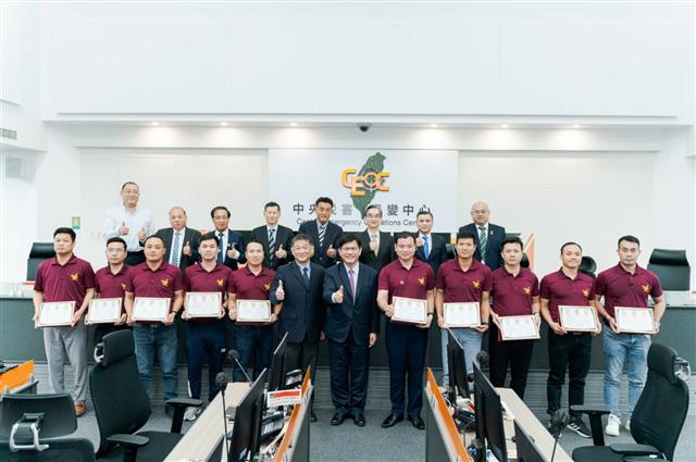 Taiwan-Vietnam High-Tech Disaster Relief and Fire Fighting Training Camp