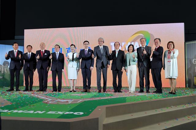 The head of the Ministry of Economic Affairs(MOEA)), Mei-Hua Wang, led the delegation to Japan for The 2023 Taiwan Expo Japan.