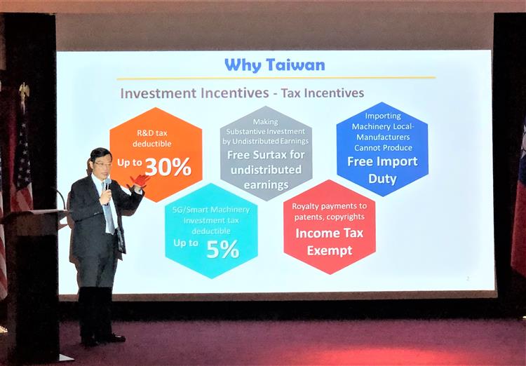 MOEA Delegation to the US Highlighting Taiwan`s Strategic Position in Global Supply Chain to Positive Reception from Foreign Businesses