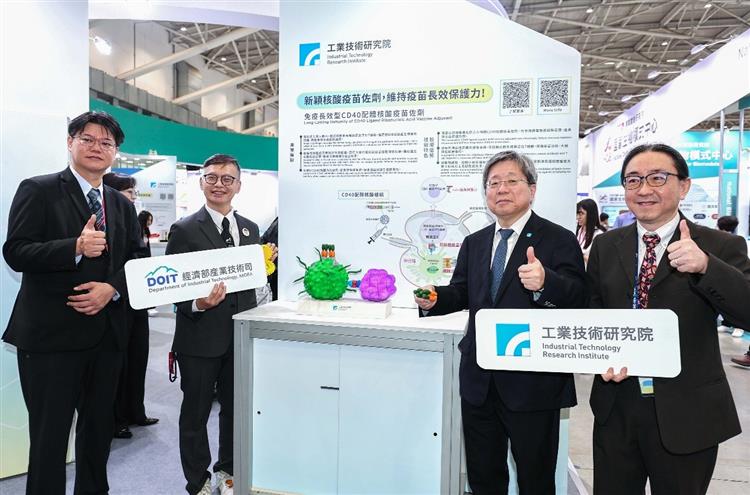 ITRI has developed the "Long-Lasting Immunity of CD40 Ligand Ribonucleic Acid Vaccine Adjuvant".