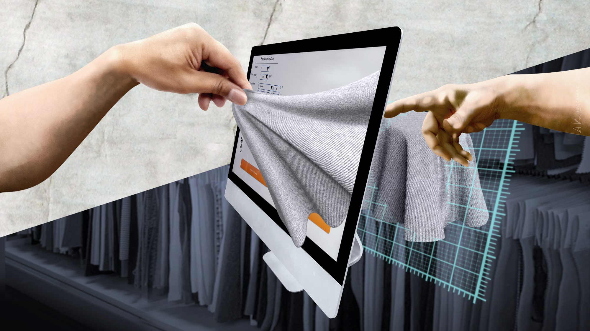 AI智慧模擬布料開發以加速紡織創新