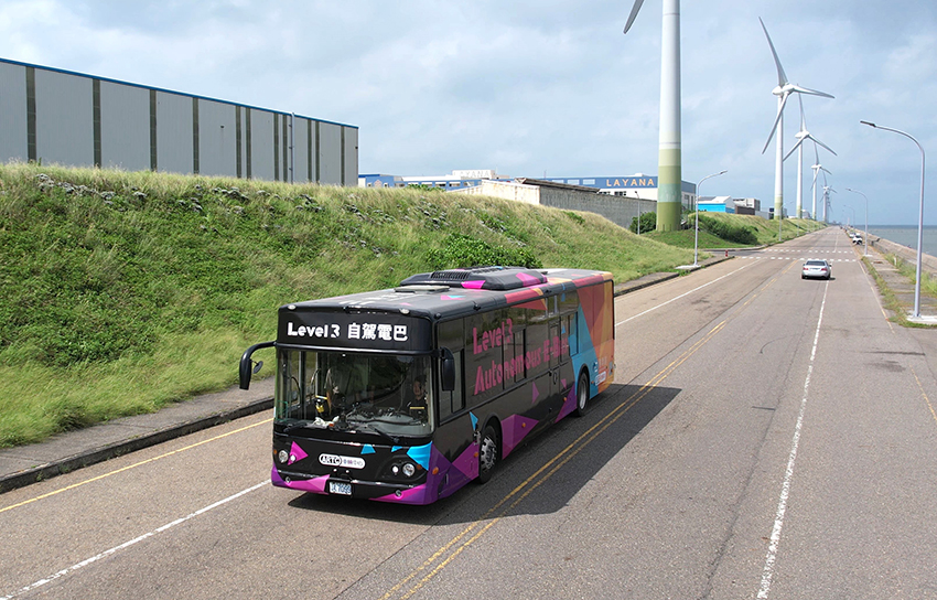 Level 3 Autonomous Electric Bus